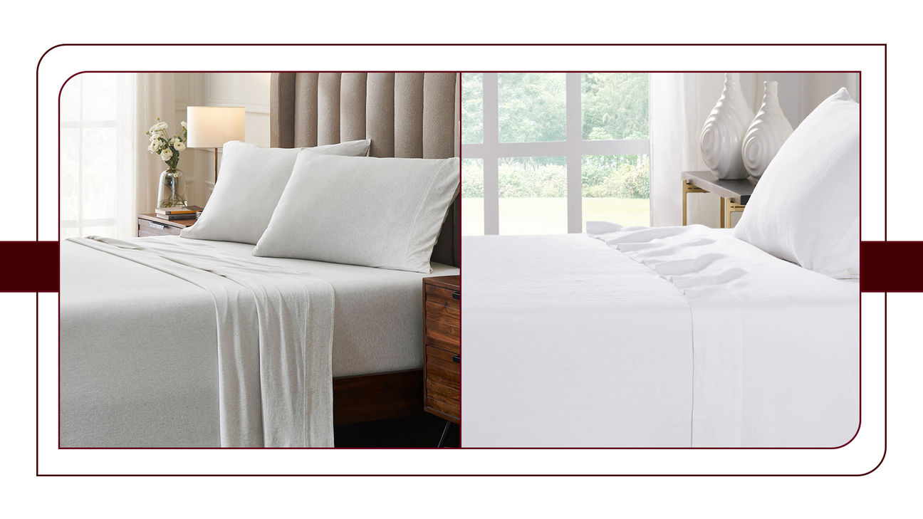 Linen Sheets vs. Cotton Sheets: What's the Difference?