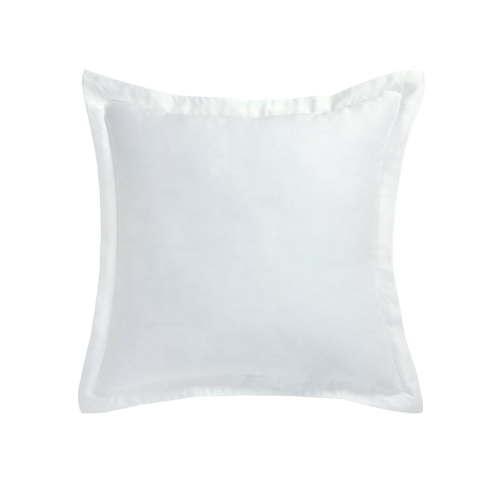 ES-045A-2626_1|Crisp white classic duvet cover, elegant plain bedding for a timeless, clean, and luxurious bedroom aesthetic.