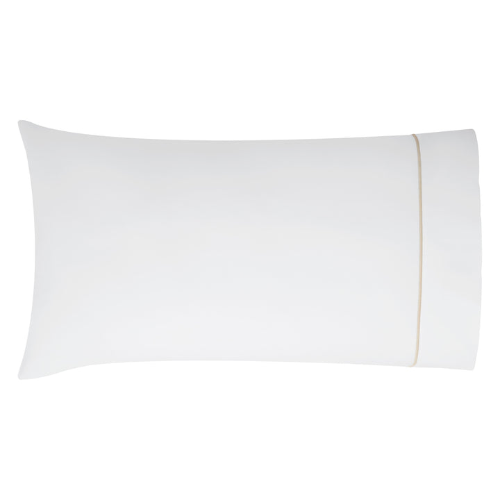 ASP-531-2032_1|Luxurious 100% cotton sheets with elegant colored piping, perfect for soft, comfortable, and breathable premium bedding.