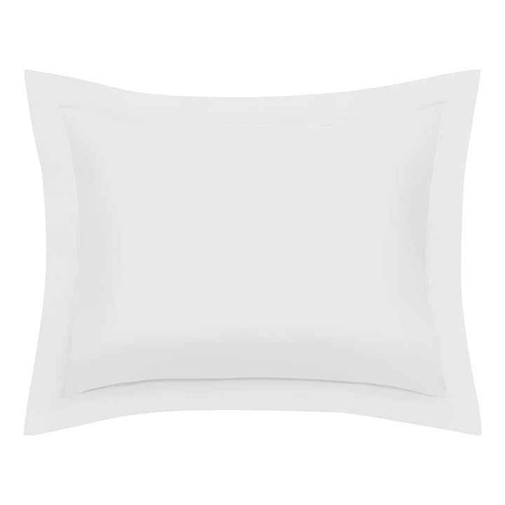 SS-058-2026_1|Elegant white duvet cover, showcasing a pristine, crisp design and smooth texture, ensuring ultimate comfort for a serene bedroom experience.