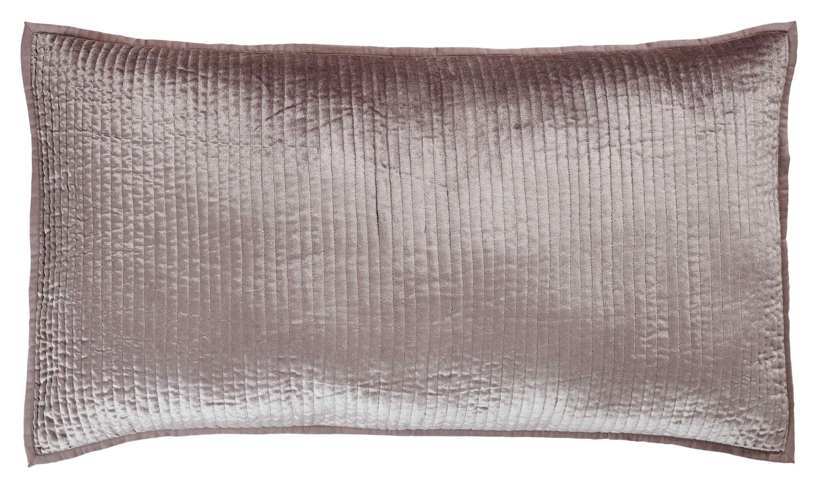 KS-160-2036_1|Luxurious grey velvet quilted coverlet, perfect for an elegant bedroom decor. Soft, plush texture for ultimate comfort and style.
