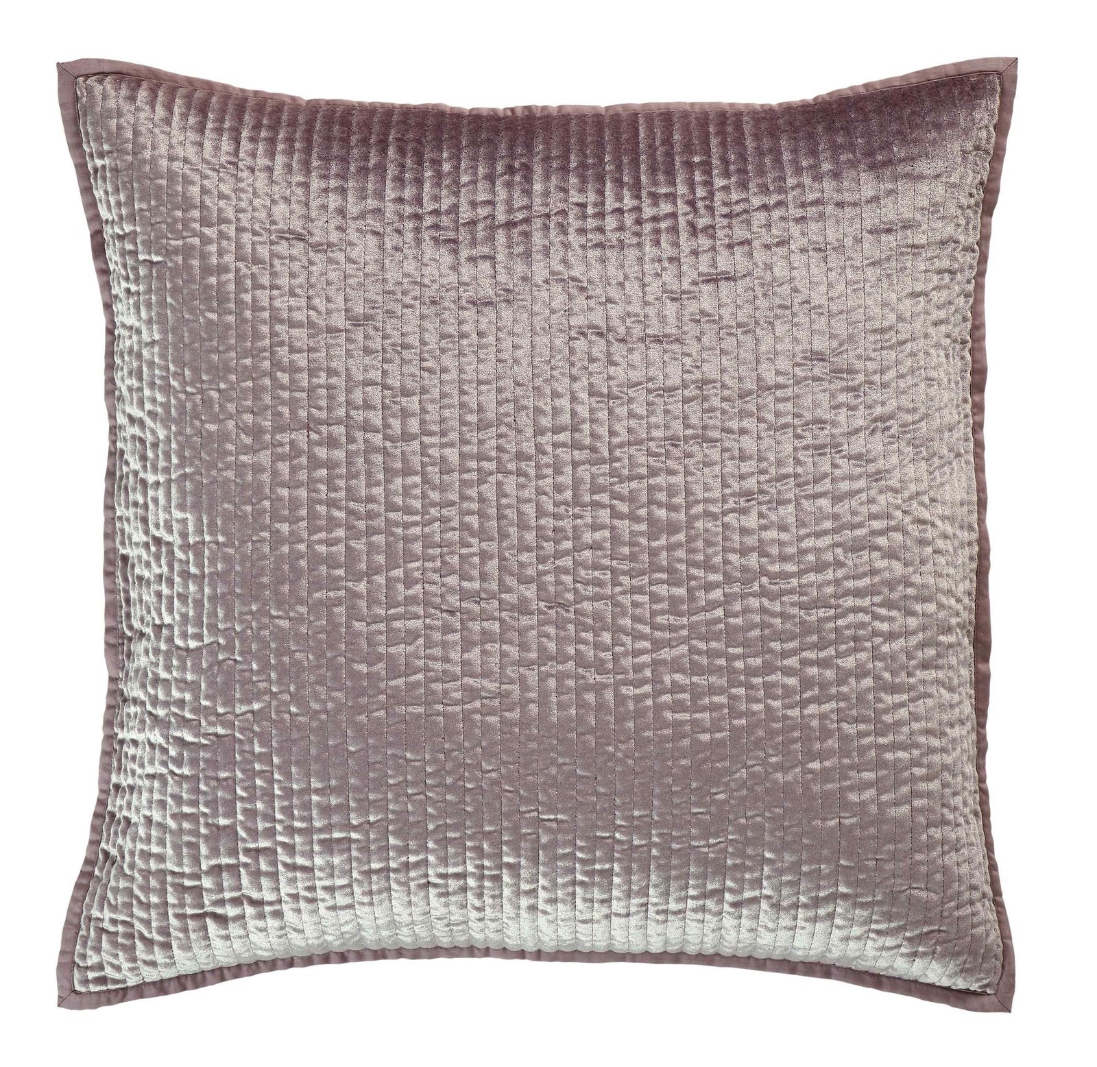 ES-160-2626_1|Chic mauve-taupe quilted coverlet, offering subtle texture and warmth for a stylish, inviting bedroom atmosphere.