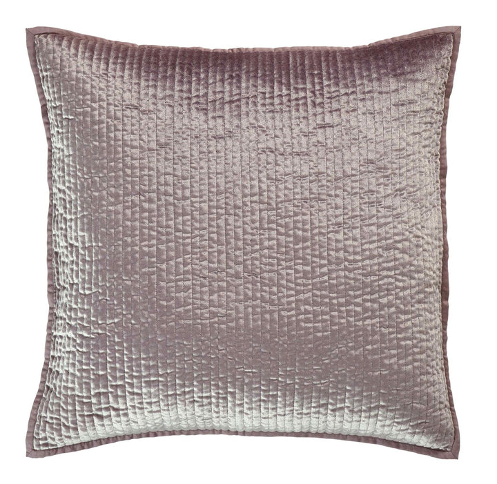 ES-160-2626_1|Chic mauve-taupe quilted coverlet, offering subtle texture and warmth for a stylish, inviting bedroom atmosphere.