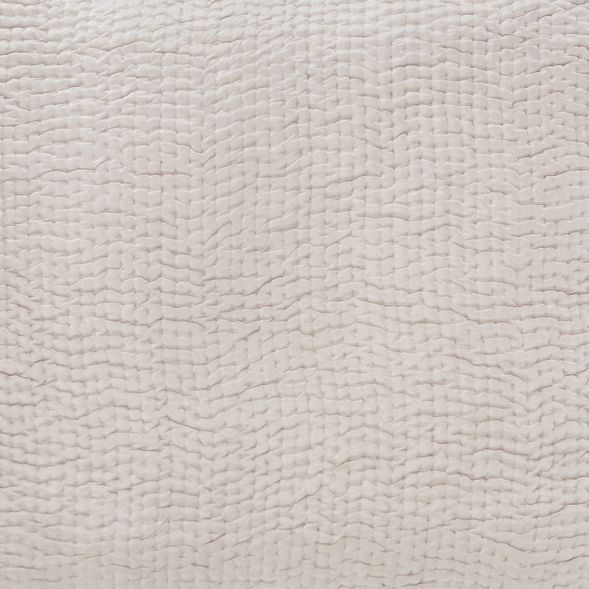 SWT-166-1010_1|Light beige individual swatch, featuring an irregular, small-scale quilted pattern with soft, organic, raised textures.