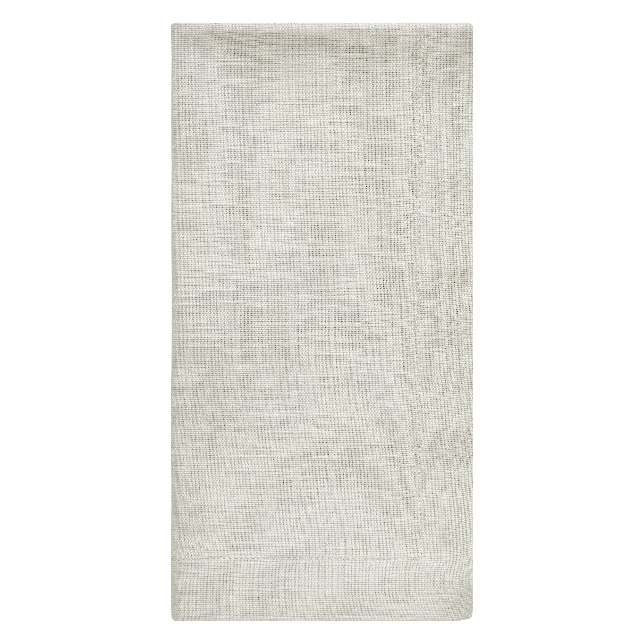 NP-4812-2020_3|Single folded beige linen-look napkin, perfect for a sophisticated dining experience, durable, easy to clean.
