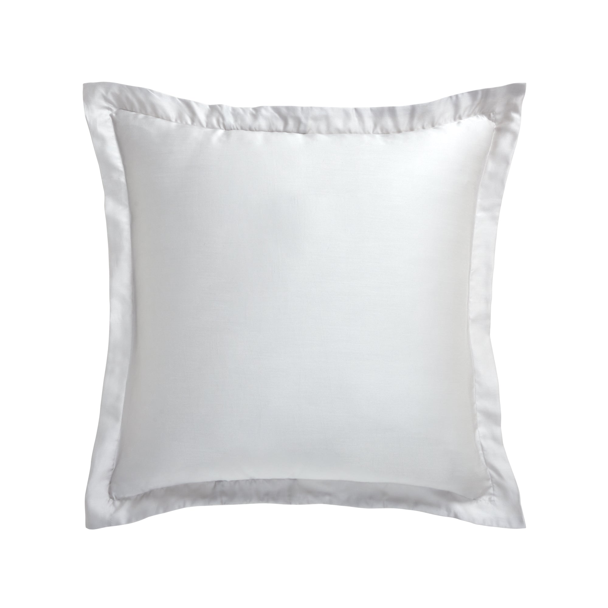 ES-047A-2626_1|Luxurious silver grey satin duvet cover, silky smooth bedding for an elegant, contemporary, and soft bedroom feel.