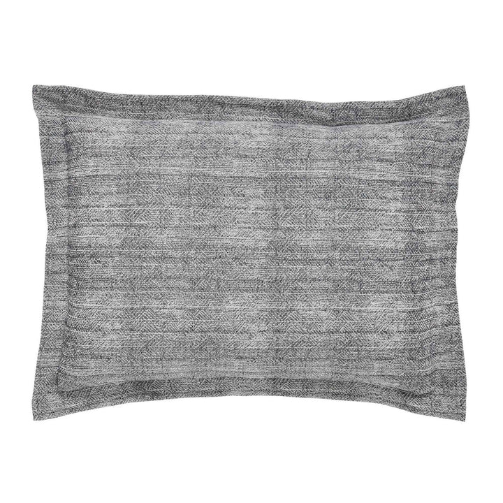 SS-034-2026_1|Stylish grey patterned duvet cover with subtle geometric design for contemporary bedroom decor. Soft fabric.