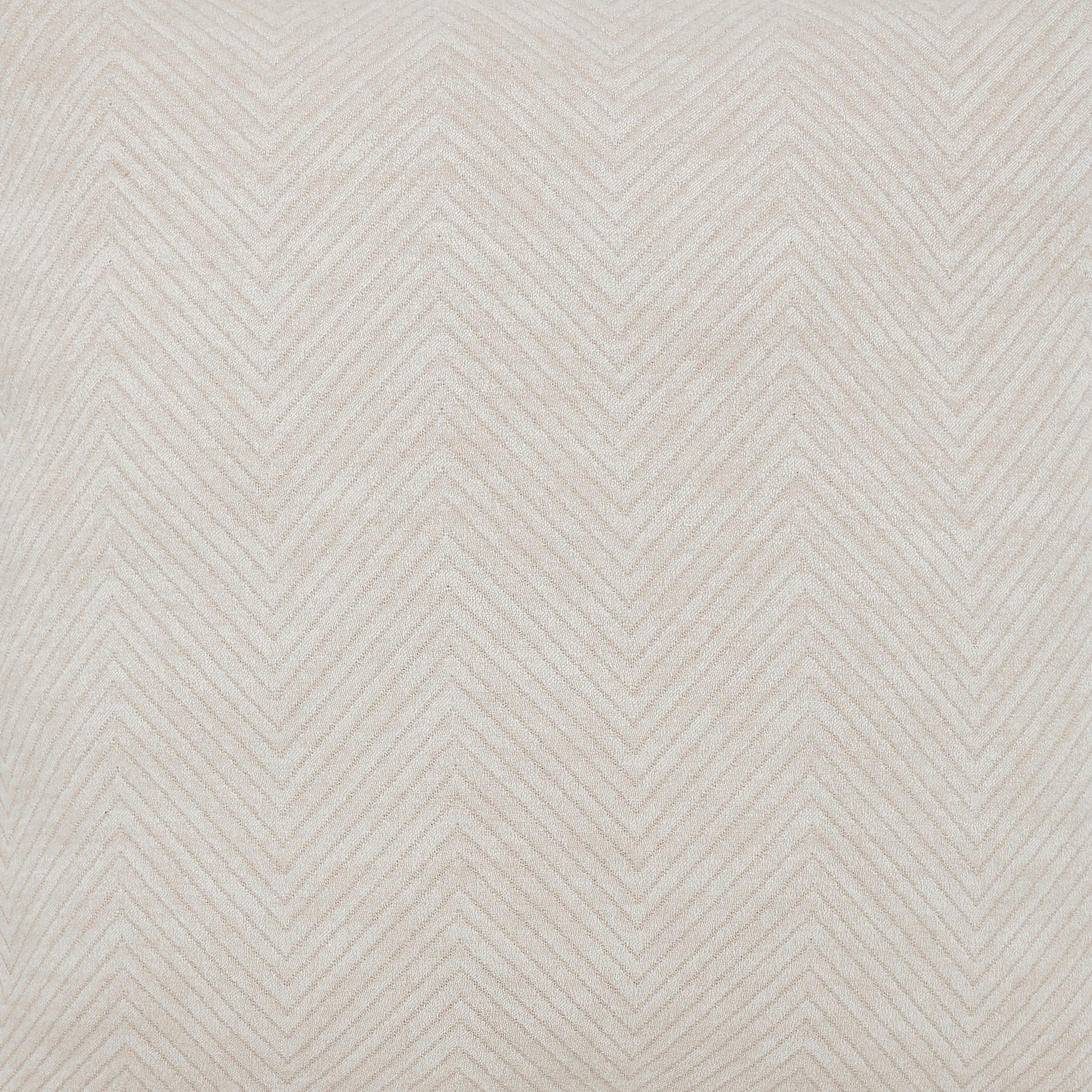SWT-122-7.8_1|Cream pillow with a subtle chevron pattern, ideal for adding a modern, geometric touch to decor.