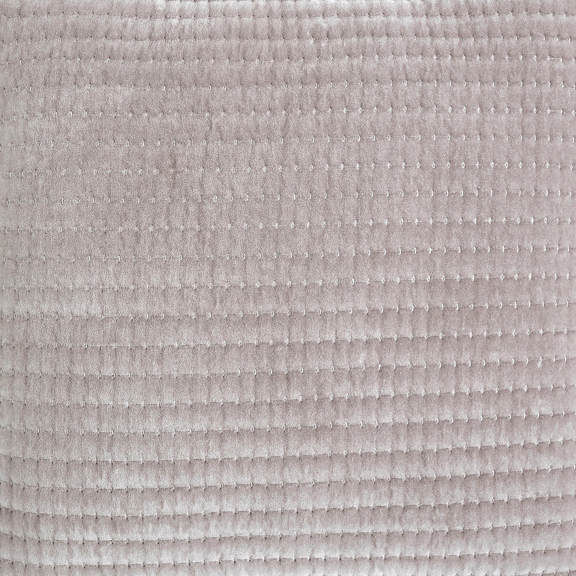 SWT-188-7.8_1|Elegant light taupe velvet fabric with a soft, plush texture, accented by subtle, evenly spaced horizontal stitch lines.
