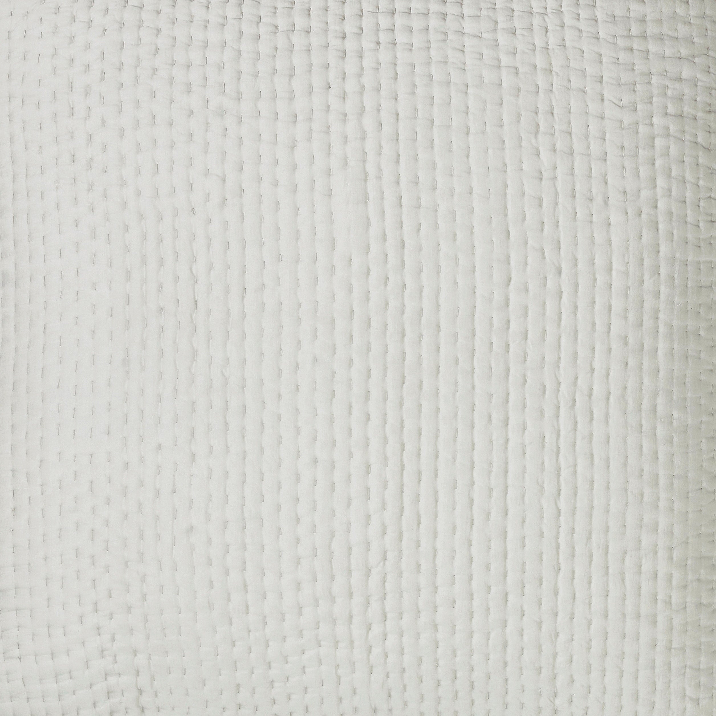 CL-197-11096_7|Soft white quilted coverlet with subtle texture, perfect for minimalist bedroom styling. Cozy cotton bedspread offering a clean, inviting look.