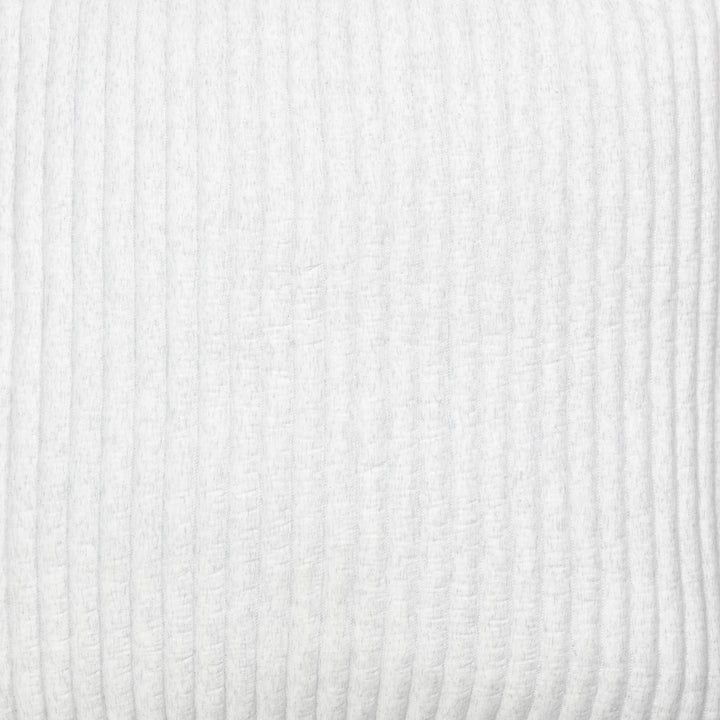 SWT-367-X_1|Contemporary white ribbed bedding fabric, distinct vertical lines, adds modern texture and visual interest to your bed.