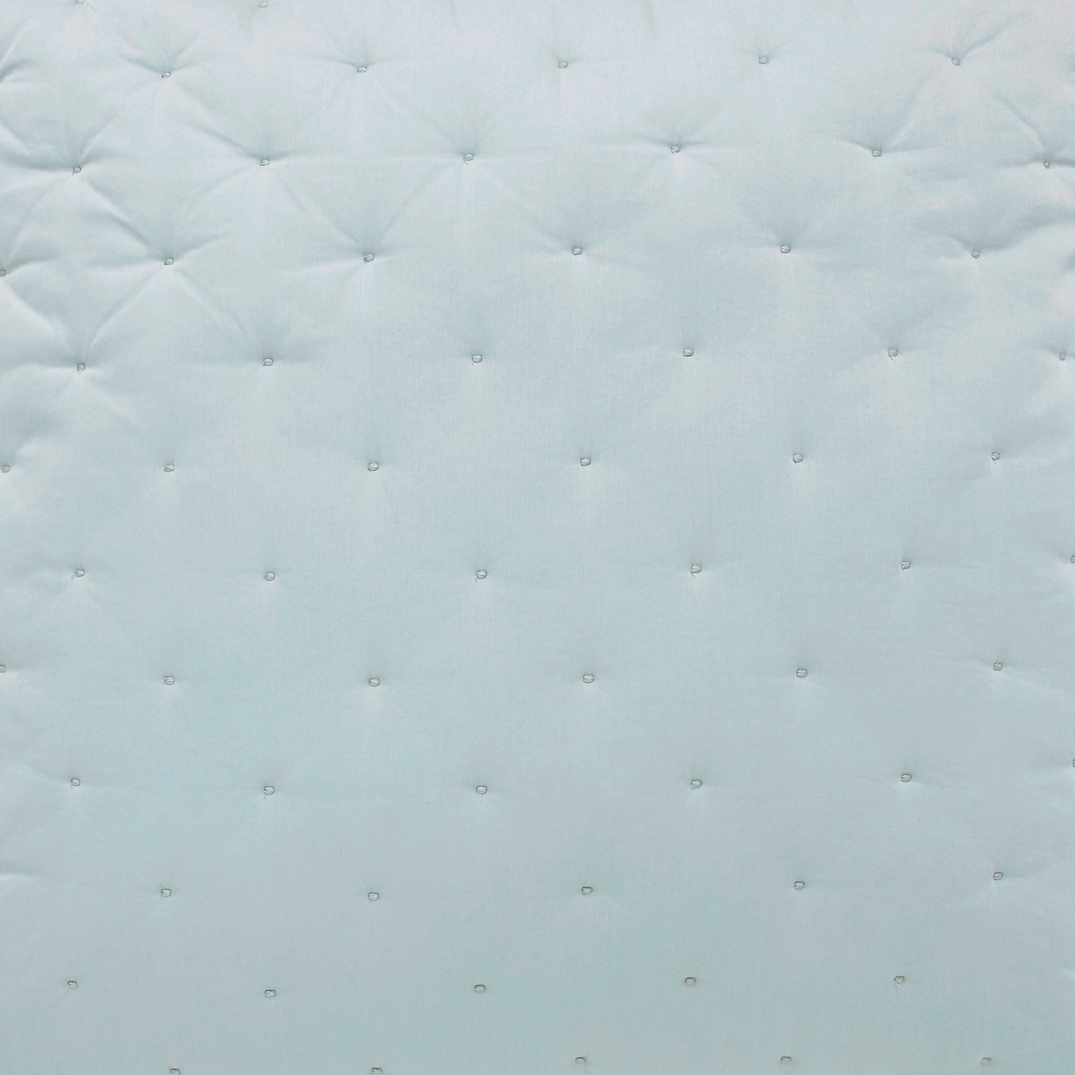 SWT-351-7.8_1|Soft light blue quilted fabric with elegant tufted details, perfect for cozy headboards, decorative cushions, or chic benches.