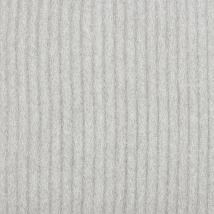 SWT-375-7.8_1|Soft light grey ribbed throw blanket, offering a cozy textured feel and modern aesthetic for any living space.