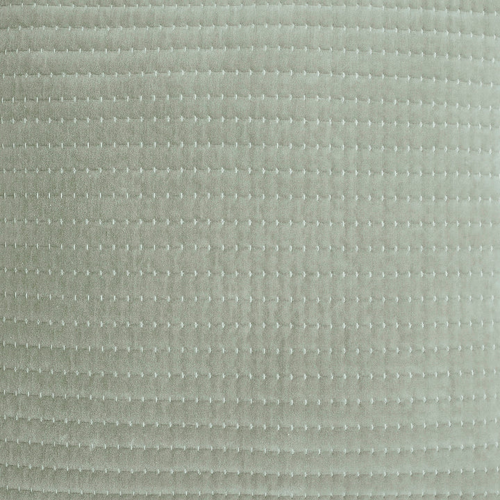 SWT-185-1010_1|Sage green individual swatch, showcasing a distinct pattern of evenly spaced, small raised horizontal dots.