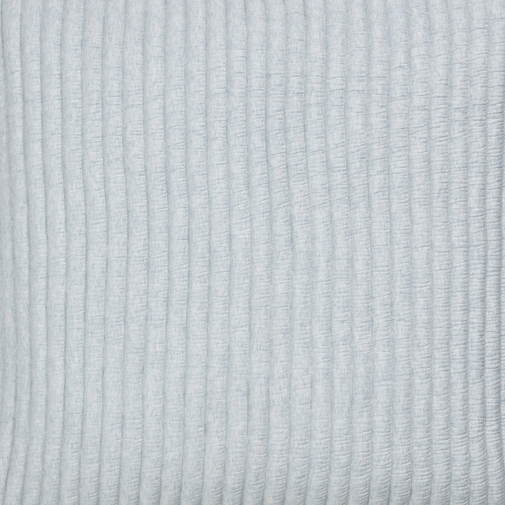 SWT-369-7.8_1|Soft light blue fabric with a subtle vertical ribbed texture, perfect for cozy throws, modern apparel, or decorative accents.
