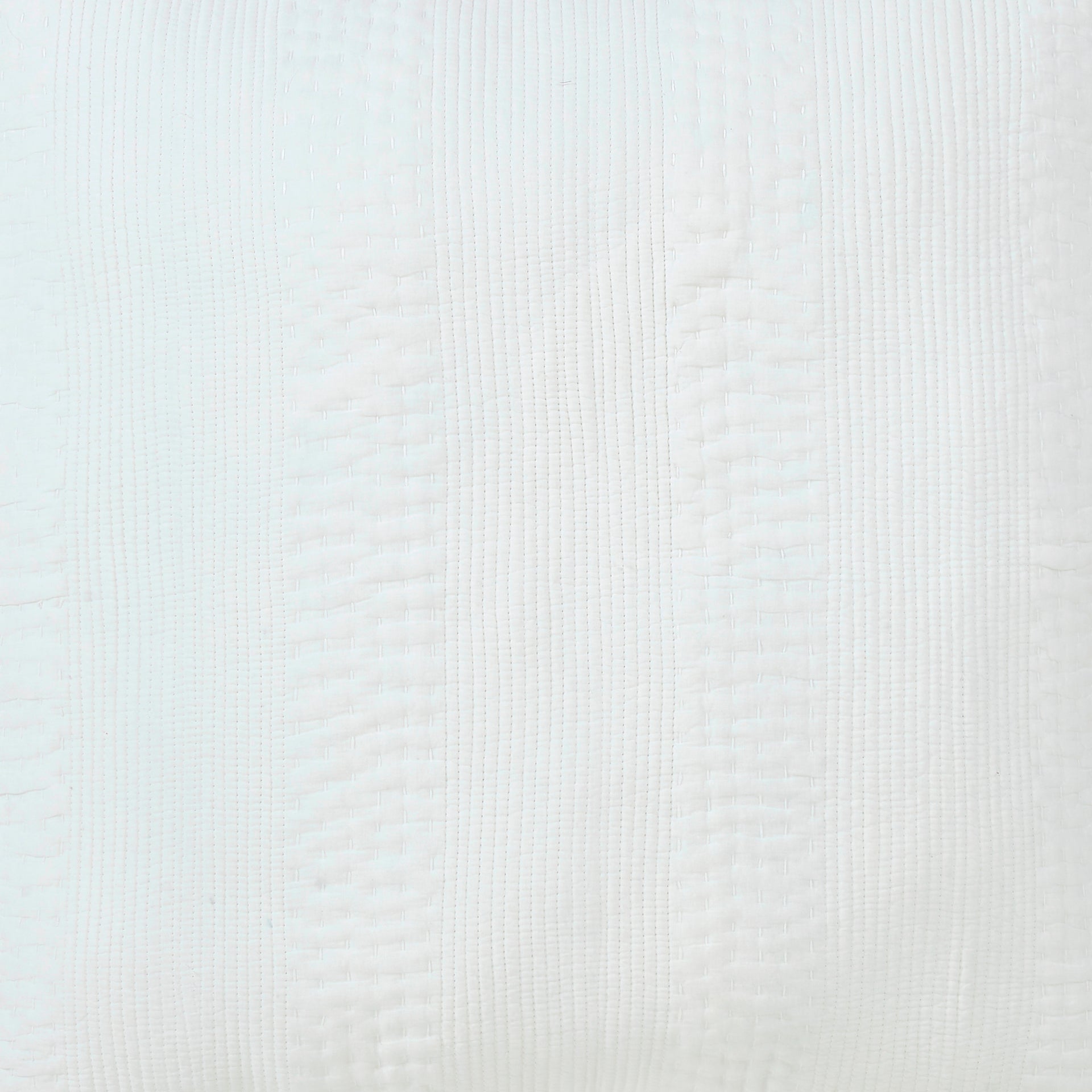 SWT-163-X_1|Elegant white textured pillow fabric, featuring subtle vertical patterns for a modern and minimalist bedding aesthetic.