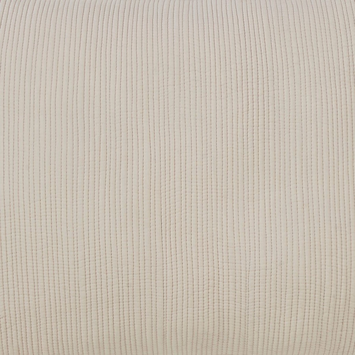 SWT-161-7.8_1|Close-up of beige quilted fabric with vertical textured stripes, perfect for sophisticated bedding or upholstery.