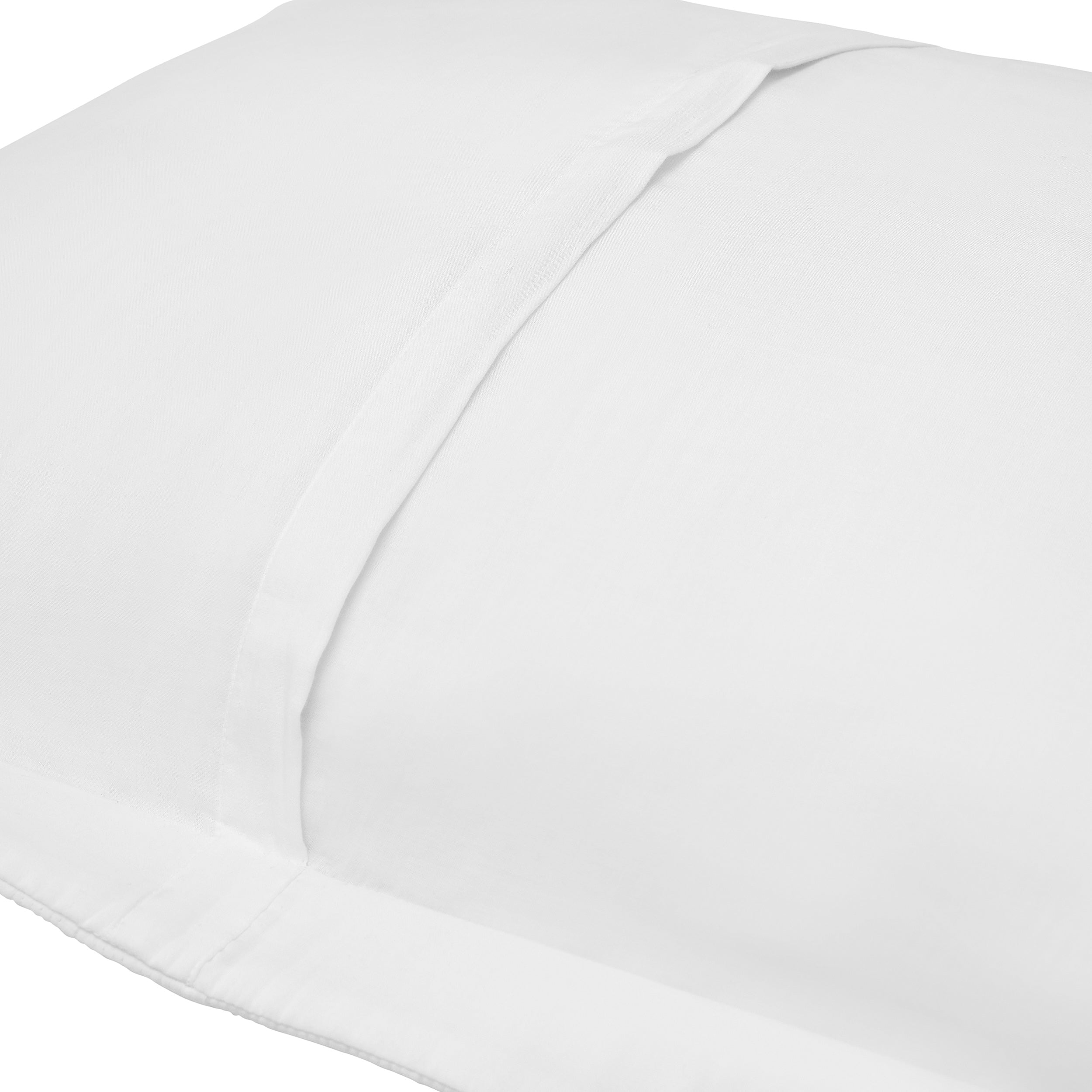 KS-268-2036_2|Detailed close-up of a white textured coverlet pillow sham, showcasing premium fabric and design quality.