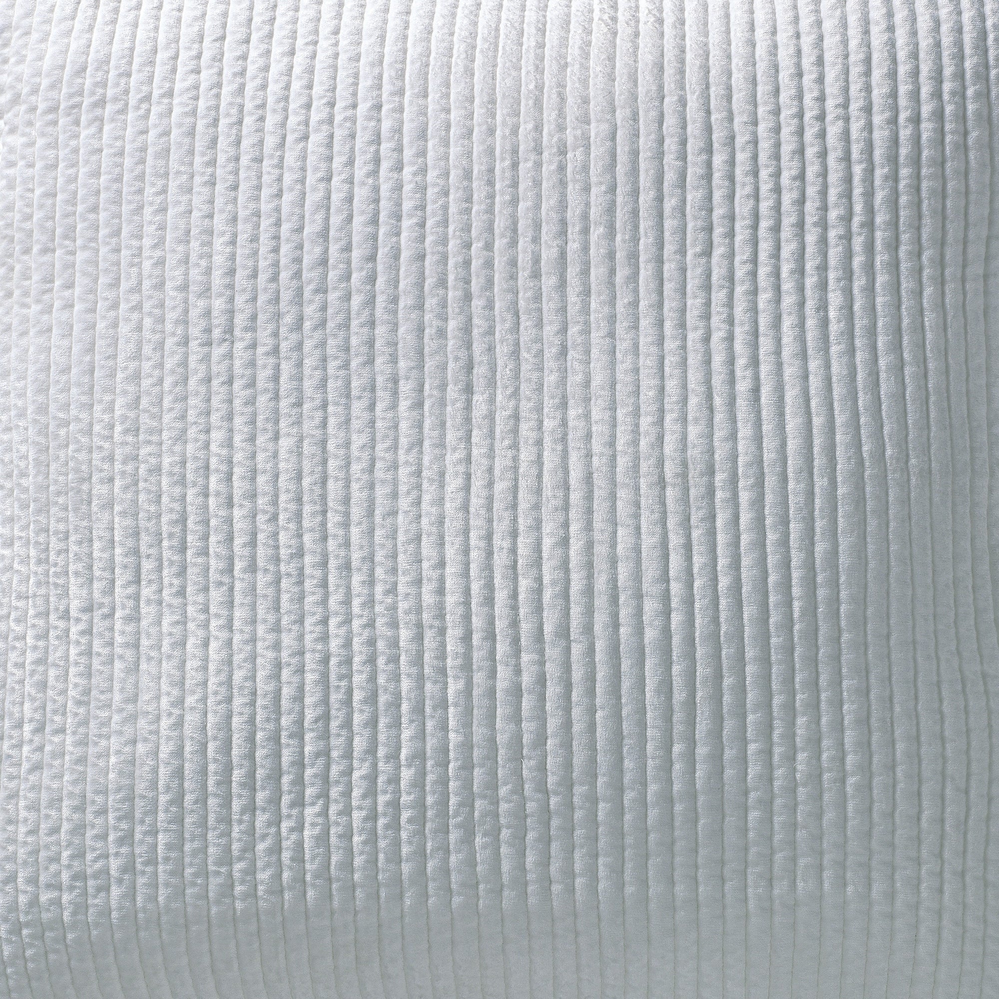 SWT-157-7.8_1|Soft white corduroy textured fabric with prominent vertical ribs, offering a cozy and modern feel for home decor.