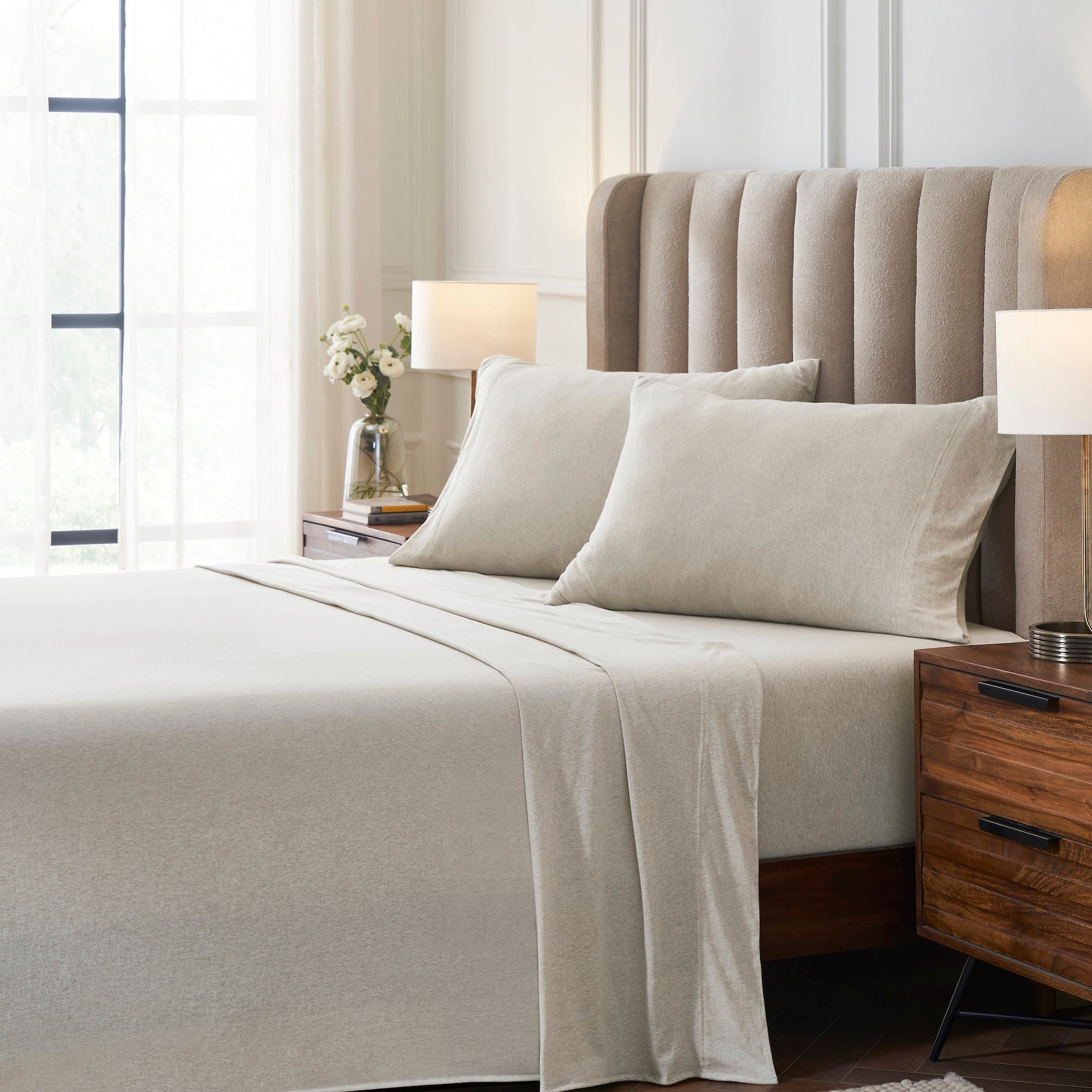 KSS-527-7880_3|Soft, breathable 100% cotton sheets. Premium quality bedding for ultimate comfort and restful sleep in any season.