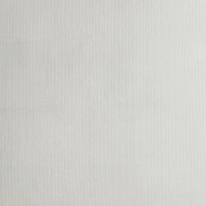 DT-052-9092_10|Close-up view of a white luxury duvet cover's subtle vertical textured stripe fabric. Enhances modern bedroom style.