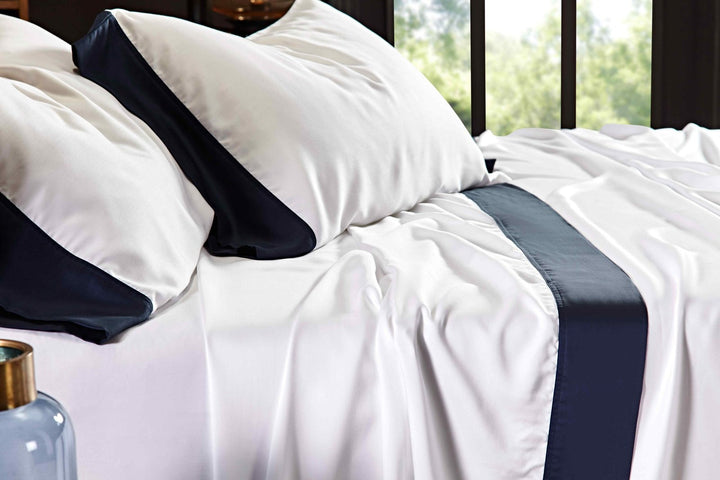 CSS-513-7284_4|Luxurious 100% Lyocell Tencel sheets, incredibly soft and breathable for ultimate comfort and sustainable bedding.
