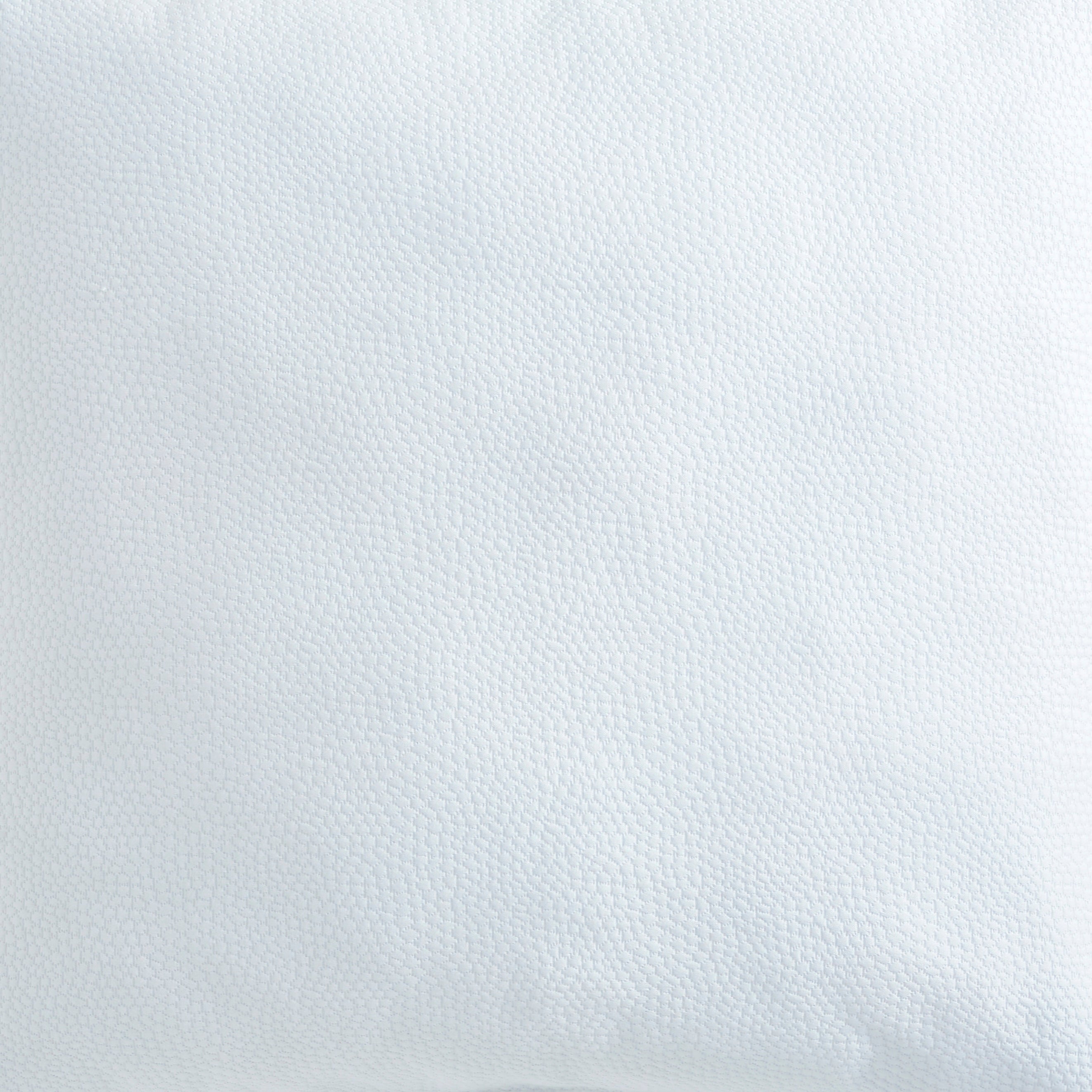 SS-258-2026_3|White textured pillow sham with a subtle pebbled pattern. Offers sophisticated, minimalist bedding accent, perfect for modern style.