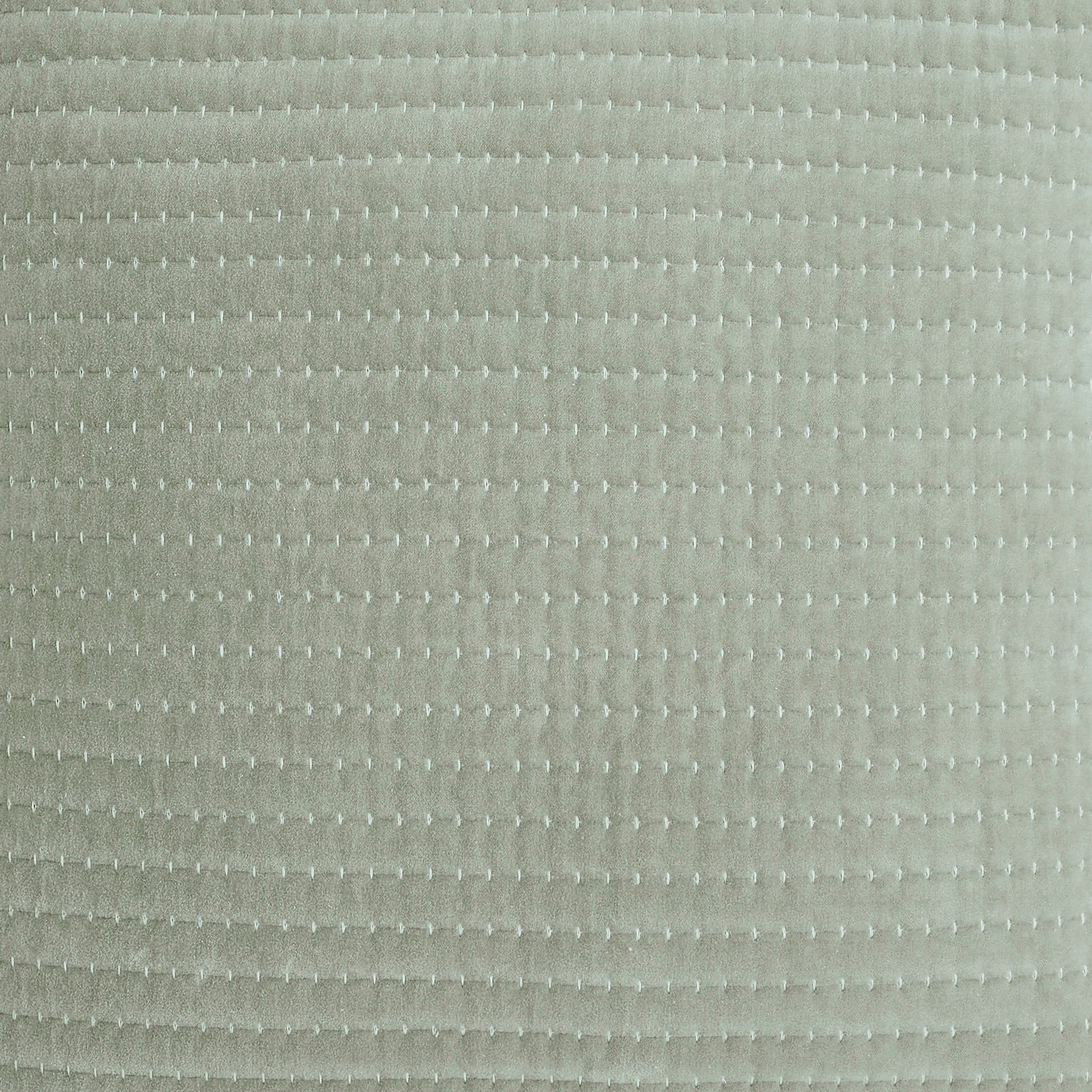 SWT-185-X_1|Elegant sage green quilted fabric featuring a delicate dotted stripe pattern, perfect for soft home textile applications.