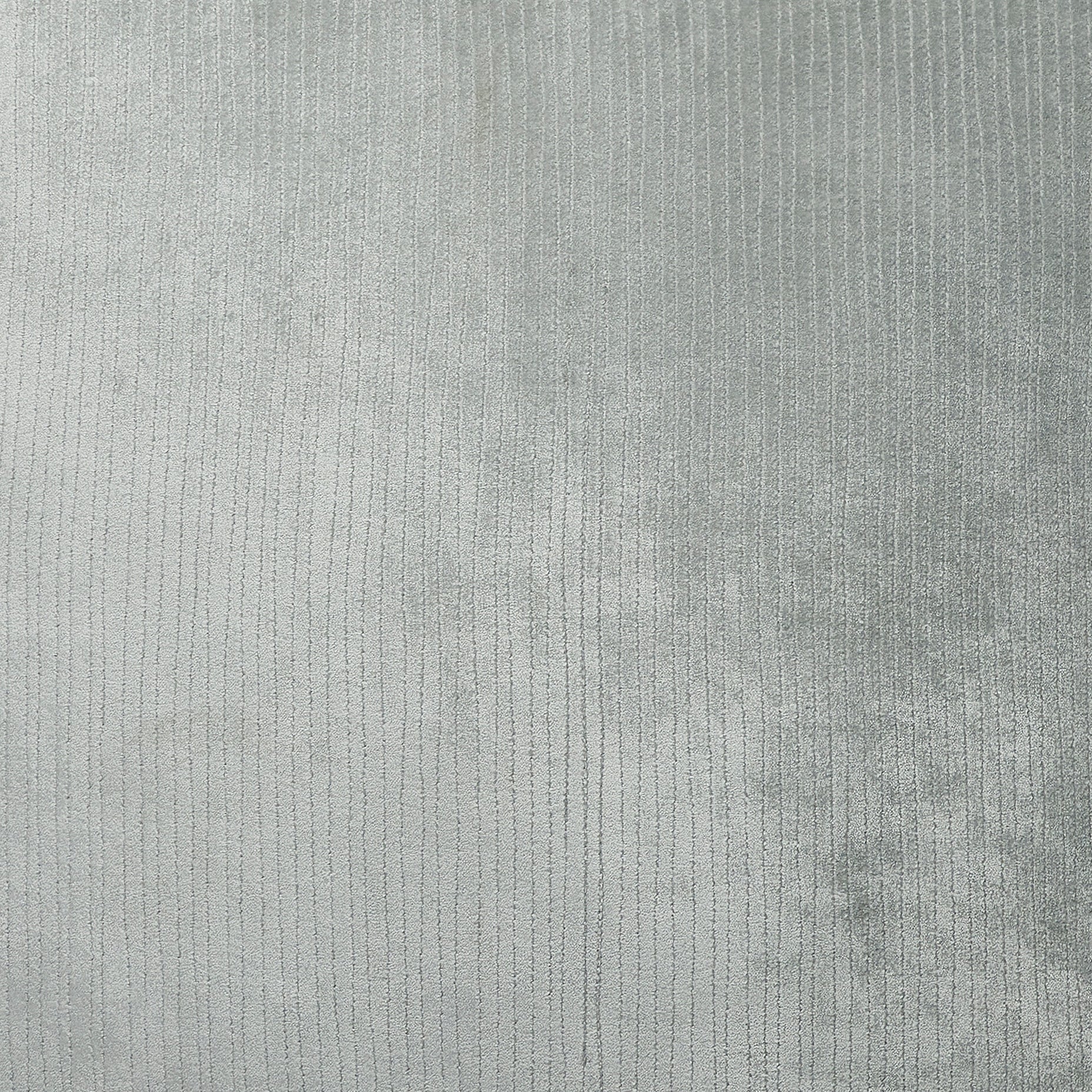 SS-054-2026_6|Detailed close-up of soft grey velvet corduroy fabric, ideal for luxurious duvet covers and inviting bedroom textiles.