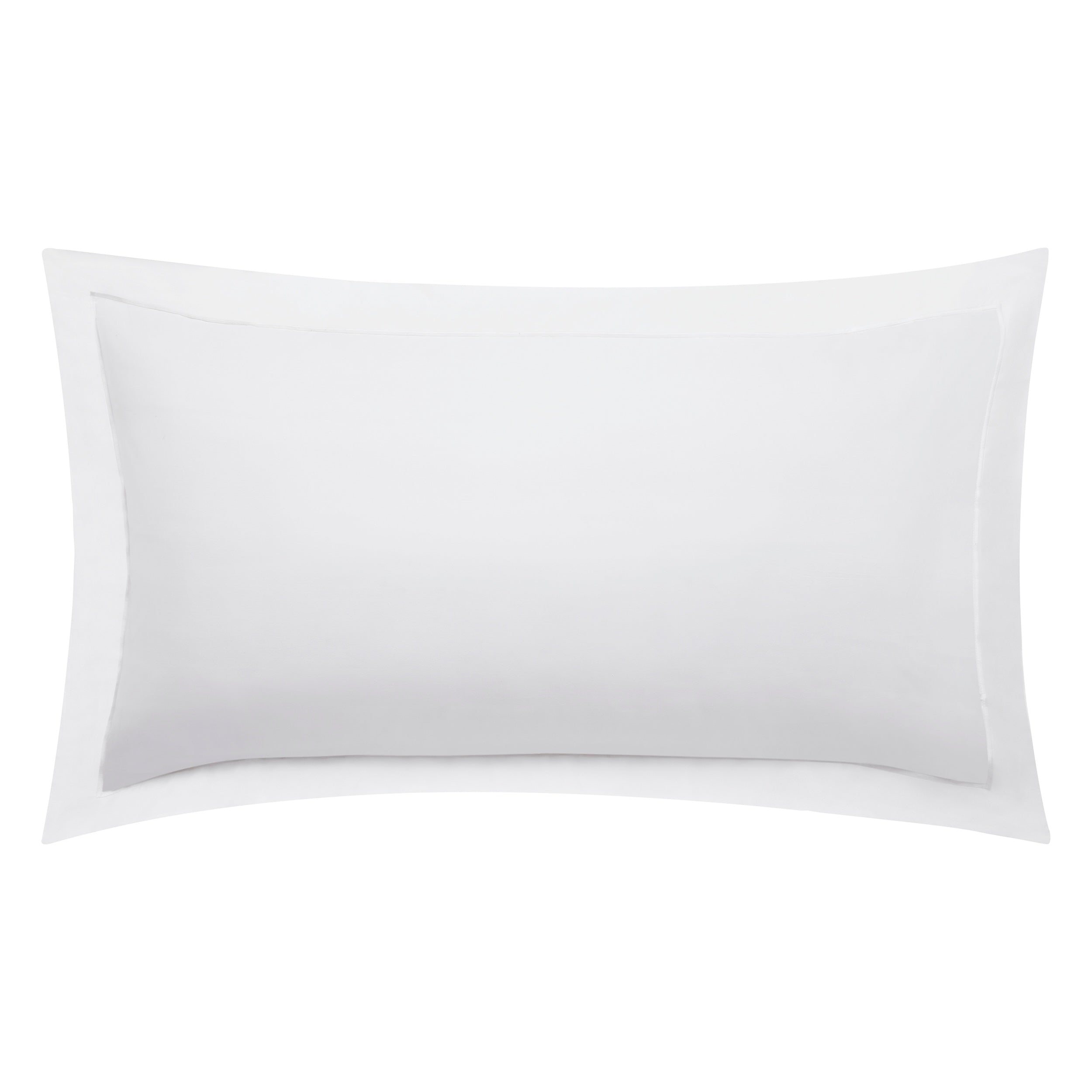KS-058-2036_1|Classic white cotton duvet cover, clean lines, sateen weave for a silky smooth feel, perfect for a minimal aesthetic.
