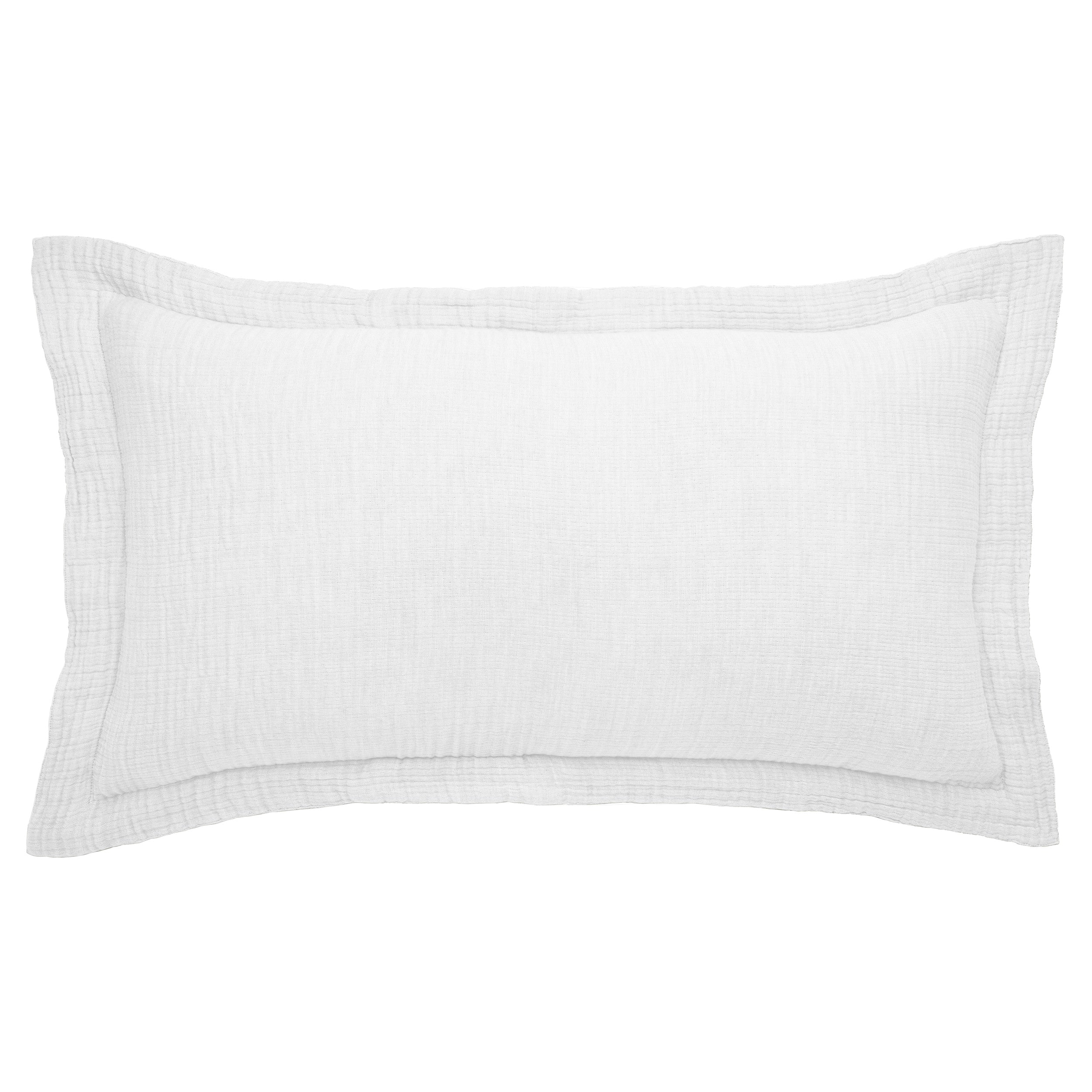 KS-048-2036_1|White crinkled cotton duvet cover, soft textured fabric with a casual relaxed look, perfect for cozy bedrooms.