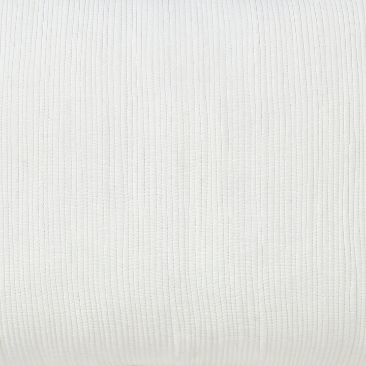 SWT-158-1010_1|Individual swatch in crisp white, displaying a delicate and uniform vertical striped texture with a fine, soft weave.
